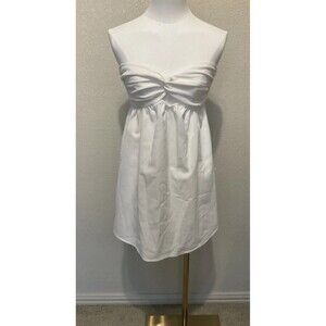 Shein, Women’s, Strapless, White, Midi, Dress, Size: XS